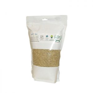 برنج قهوه ای هاشمی ارگانیک 1400 گرمی جلالی (مزرعه اطرب گیلان)
